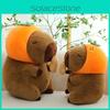 Плюшевая игрушка Хурма Капибара Арахис Мультяшное чучело кукла Украшение Подарок
