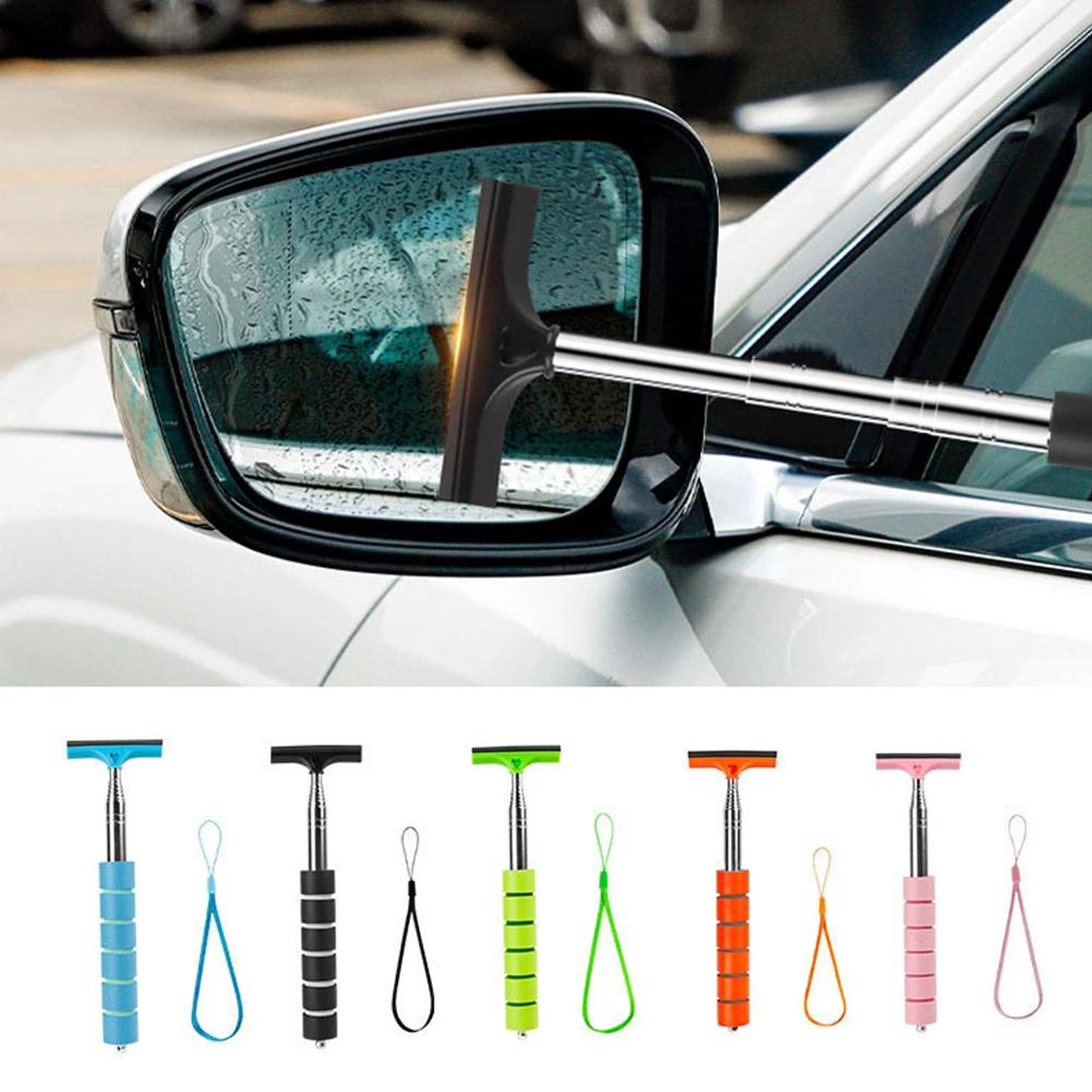 Portable Rainy Glass Window Cleaning Tool Cars Mirror Rubber Baby Natural Windshield For Window N2V8