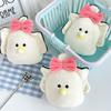 Plush Oyster Keychain Mini Stuffed Toy Short Plush With Pp Cotton Yellow**