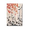 Silver Birch Boho Poster Red Leaves Art Print Abstract Botanical Canvas Painting Modern Wall Picture For Living Room Home Decor
