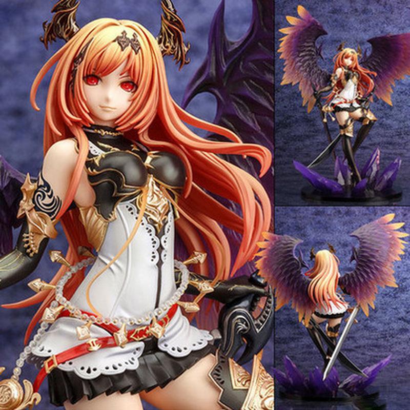 Pv369 Kotobukiya Масштаб 1/8 Rage Of Bahamut Темный Ангел Оливье Переиздание Аниме Фигурка Коллекционная Модель Украшения для Комнаты Подарок