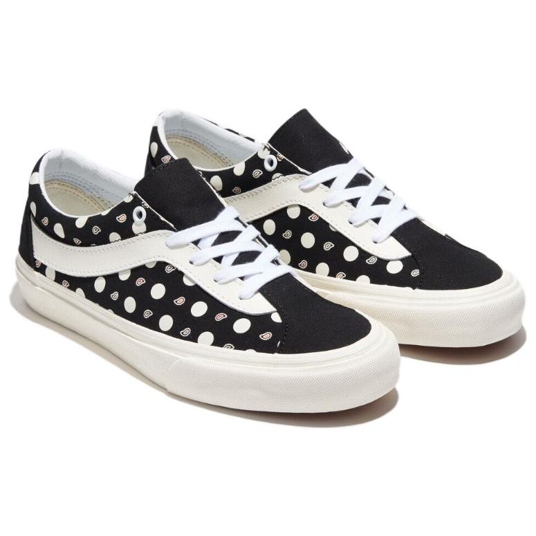 Vans Кеды Bold Ni с низким верхом для скейтбординга Унисекс Кроссовки Черно-белые VN0A5DYA1KP