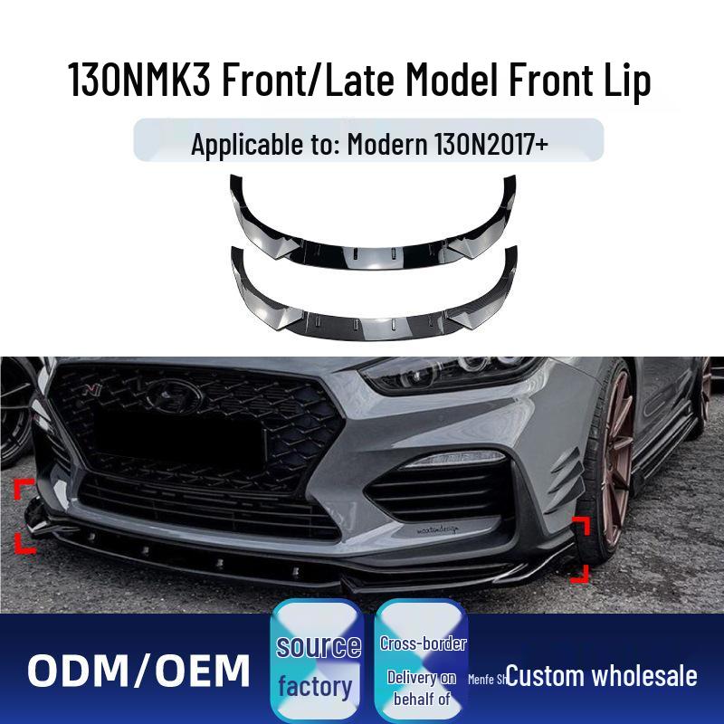 Modern Front Bumper Splitter Lip: Cross-Border Modified Parts