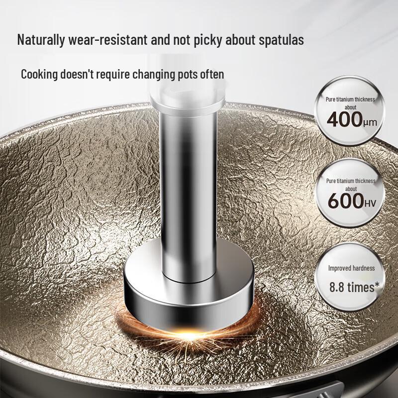 COOKER KING Вок из чистого титана TR30CG