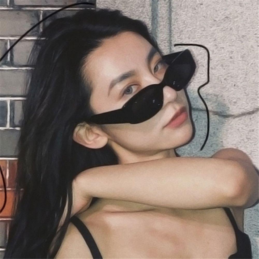 Travel UV 400 Protection Small Rectangle Sun Glasses Eyeglasses Eyewear Women Sunglasses