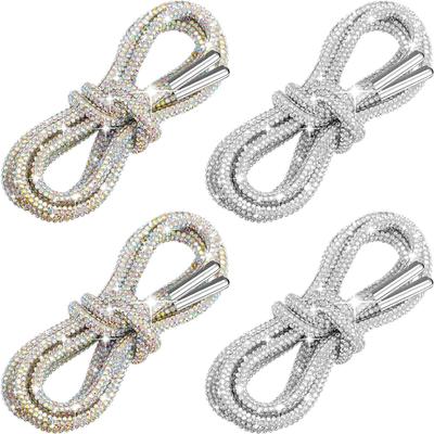 120 см/47,2 дюйма, шнурки для обуви со стразами, блестящая веревка с блестками, блестящая толстовка со стразами, блестящая веревка для кроссовок, спортивные штаны