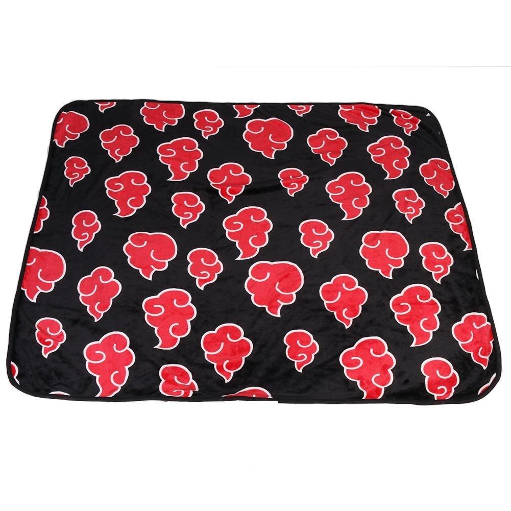 Наруто Сяо красное облако коралловое флисовое одеяло мягкий теплый плюшевый коврик матрас спальное полотенце