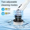 Household Nine In One Multifunctional Handheld Electric Cleaning Brush With Telescopic Function Bathroom For Floor And Kitchen