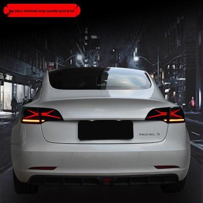 Светодиодные задние фонари для Tesla Model 3/Y: Светодиодные дневные ходовые огни для тюнинга автомобиля