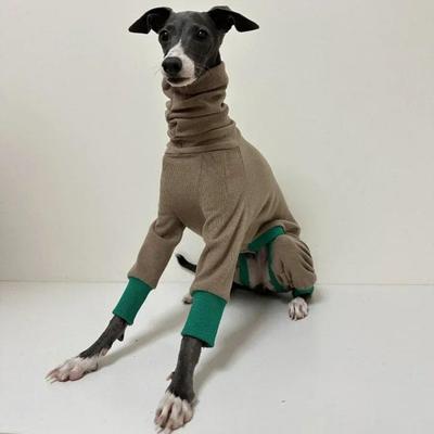 Одежда для борзых, зимний комбинезон для четвероногих собак, пальто для итальянской борзой, зимняя куртка для уиппета, защита живота, одежда для собак