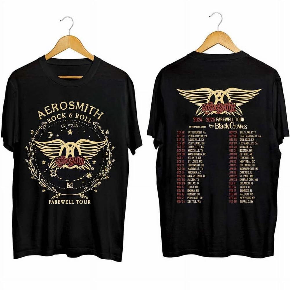 Футболка Aerosmith 2024-2025 Североамериканский прощальный тур