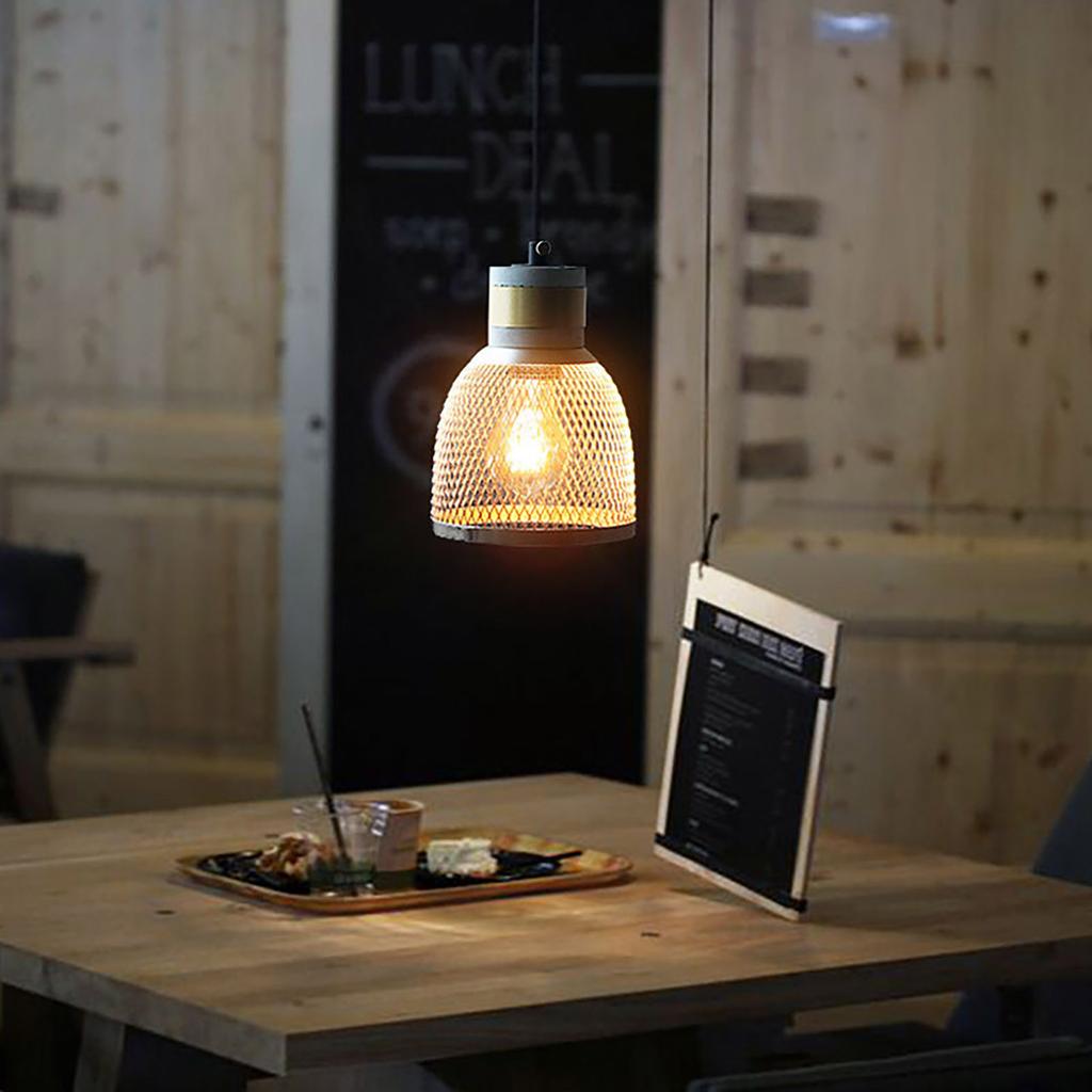 Ресторан Люстра с одной головкой Бар Настольная лампа Витрина Ретро индустриальный стиль Цементный подвесной светильник