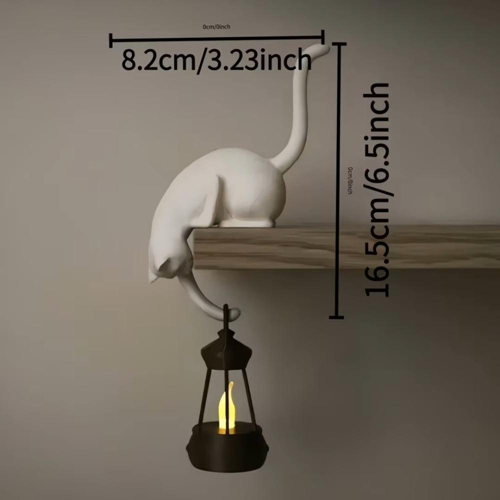 Adhesive Wall Hooks Decorative Wall Hooks Shelf Edge Design Hanging Holder Fashion Cat Tail Hooks