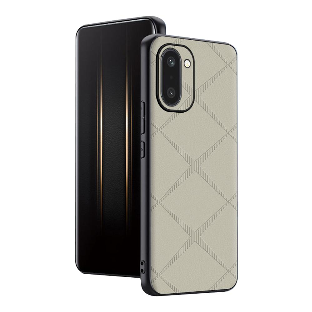 For OnePlus Ace 6T 5G Case X-Patterned TPU PU Leather PC Anti-Drop Phone Cover