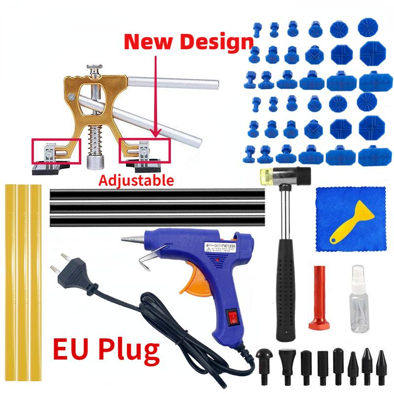 Новые инструменты для ремонта вмятин на автомобиле Набор для ремонта вмятин без покраски Наборы для удаления вмятин на кузове без покраски Съемник вмятин для автомобилей