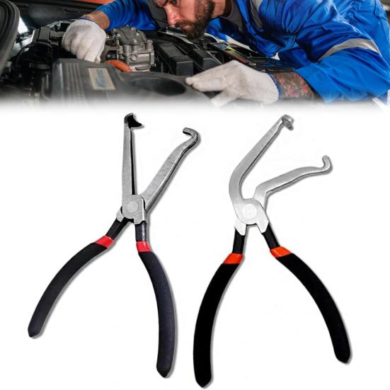 1/2Pcs Electrical Disconnect Pliers Fuel Line Pliers with Anti-Slip Handle Multipurpose Fuel Line Disconnect Tool Set