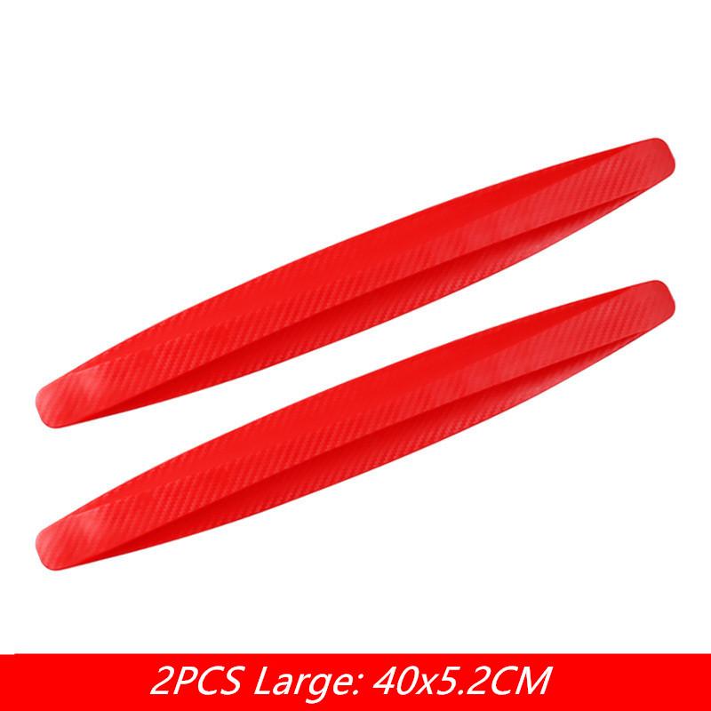 2 шт., защитная полоса для автомобильного бампера, угловая защитная полоска, защита от царапин, защита двери автомобиля, защита от столкновений, авто