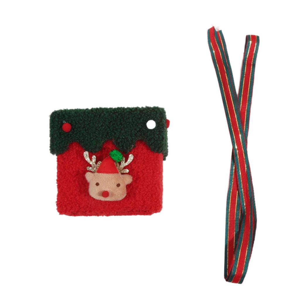 Xmas Lint Bombonera Gift Box with Present Ribbon Xmas Eve Gift Box for Christmas Eve Gifting Family Holiday Activities Hold Small Toys Candies