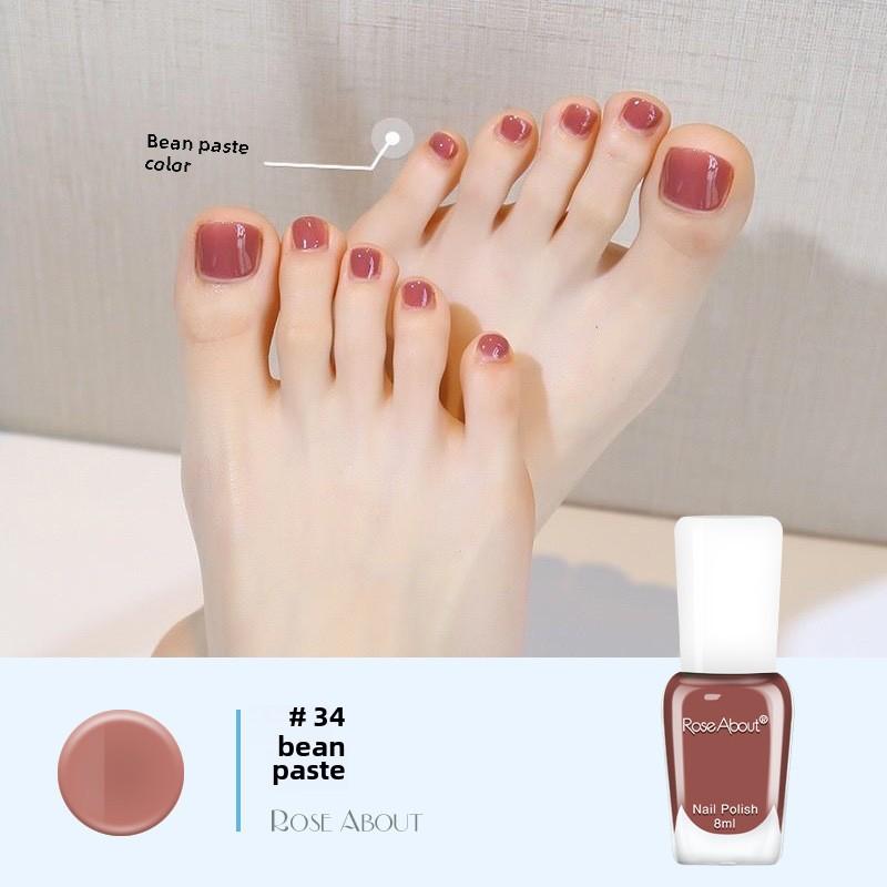 Летний маникюр, без выпечки, стойкий и быстросохнущий, на водной основе, без запаха, рвущийся, прозрачный как лед нюдовый лак для ногтей