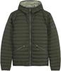 Mid-season Jacket Marc O'Polo Quilted Jacket with Hood Made of Water-repellent Ripstop Fabric (M28080170340) Burnt Leaf