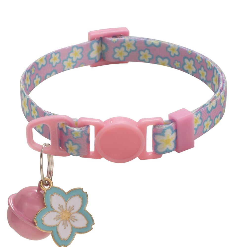 Мультяшные кошачьи ошейники Регулируемое ожерелье для котят Милый ошейник для маленьких собак Кошачьи аксессуары