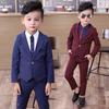 Children's Clothing Sets Kids British Gentleman Two-piece Clothes Suits Boy Suit Jacket + Pants