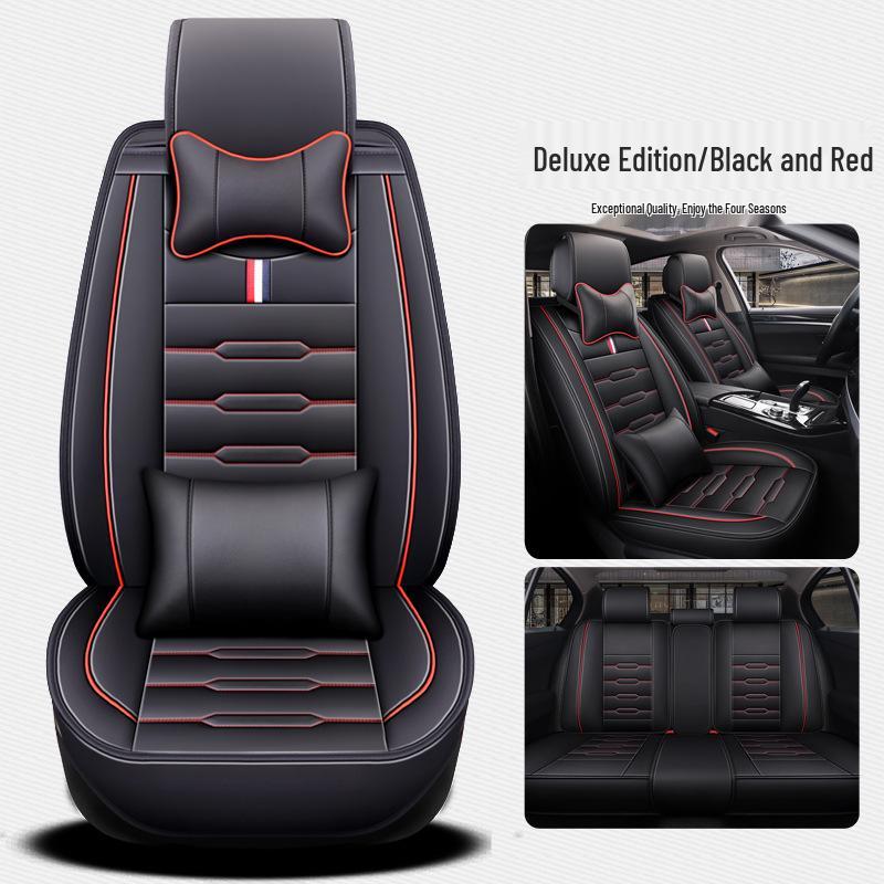 Universal Four Seasons Car Seat Cushion - Full Coverage, One-Piece Design