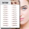 Makeup Lasting Waterproof False Eyebrows Authentic 6D Hair-like Eyebrow Eyebrow Tattoo Sticker