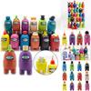 12pcs Among Christmas Us Action Figure Crewmate Impostor Game Car Decor Desktop