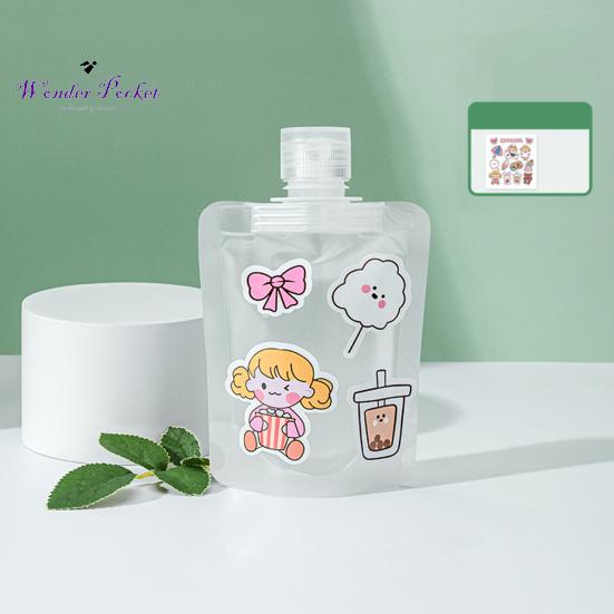 5 шт., набор для разлива по бутылкам для путешествий, упаковочные пакеты, прозрачный герметичный одноразовый шампунь без запаха, крем для мытья тела, крем для лица, лосьон для хранения, сексуальная одежда для взрослых