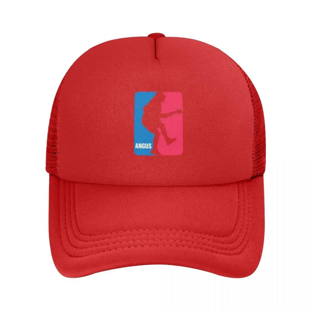 Спортивные кепки-бейсболки Angus Young с сеткой, Snapback, Модные бейсболки, Дышащие, Повседневные, Кепки, Для улицы, Унисекс