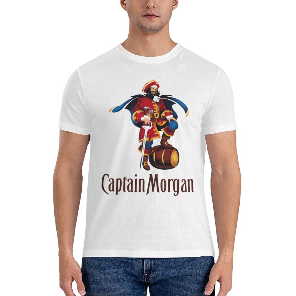 Captain Morgan Drapey Tshirt American Street Soft Tones Tshirt