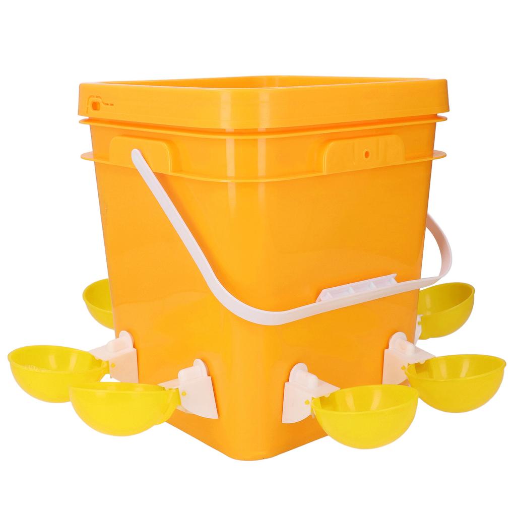 Automatic Chicken Waterer Set Low Spillage Self Replenishing Poultry Waterer Dispenser for Chicken Bird   Goose Turkey
