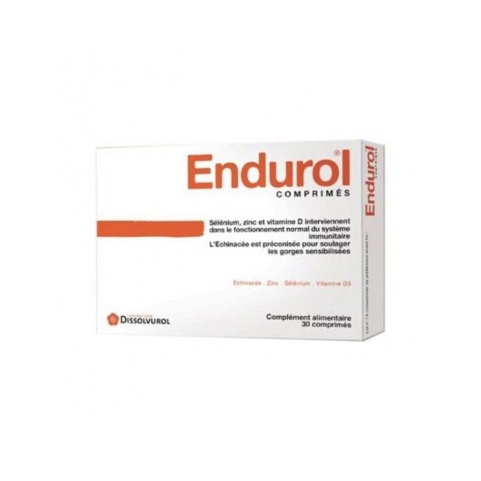 Dissolvurol Endurol système immunitaire 30 comprimés