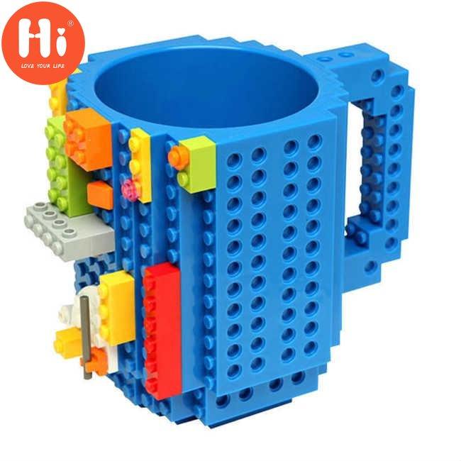 Hi Drinkware Строительная кирпичная кружка DIY Строительные блоки Кофейные кружки Подарки