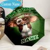 Custom Name Umbrella Gizmo Creatures Collection Umbrella 8-Frame for Travel, Camping, Casual Lightweight Portable, Essential for Family Gifts