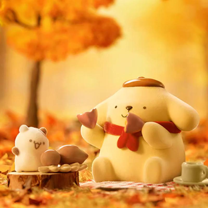 MINISO Pom Pom Purin Серия Четыре Сезона Слепой Бокс PomPomPurin Аниме Экшн Фигурка Сюрприз Мешок Коллекция Модели Игрушки Подарки