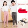 7012 Детские термоштаны с высокой талией - Унисекс, Хлопок, Для зимы, Плотные, Теплые, Морозостойкие до -20°C.