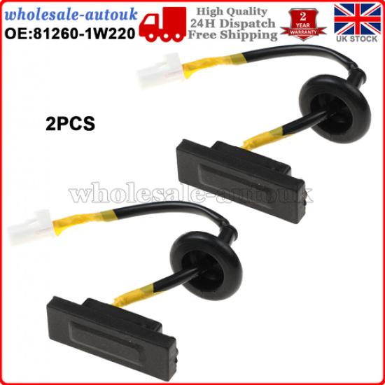 2PCS Boot Release Switch for Tailgate Handle for Kia Rio Mk3 & Picanto 2011-2017