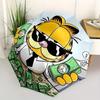 1pc Garfield Windproof Automatic Windproof Umbrella, Lightweight for Women/Men, Perfect Christmas Gift a0811221