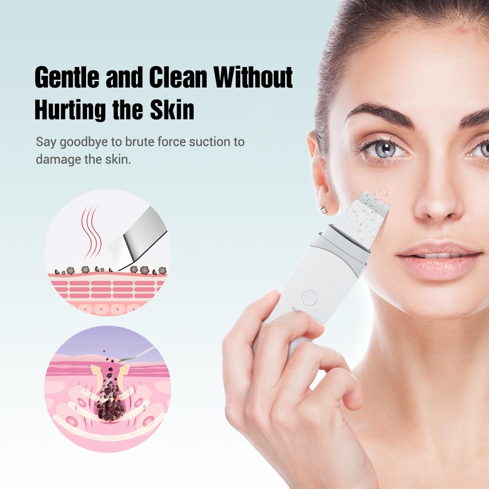 Ultrasonic Skin Scrubber Deep Cleansing Facial Massager