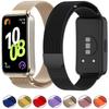 Миланский ремешок для Huawei Band 10 Металлический магнитный браслет удобный Ремешок для часов Huawei Band 10 9 8 Дышащий Сменный correa