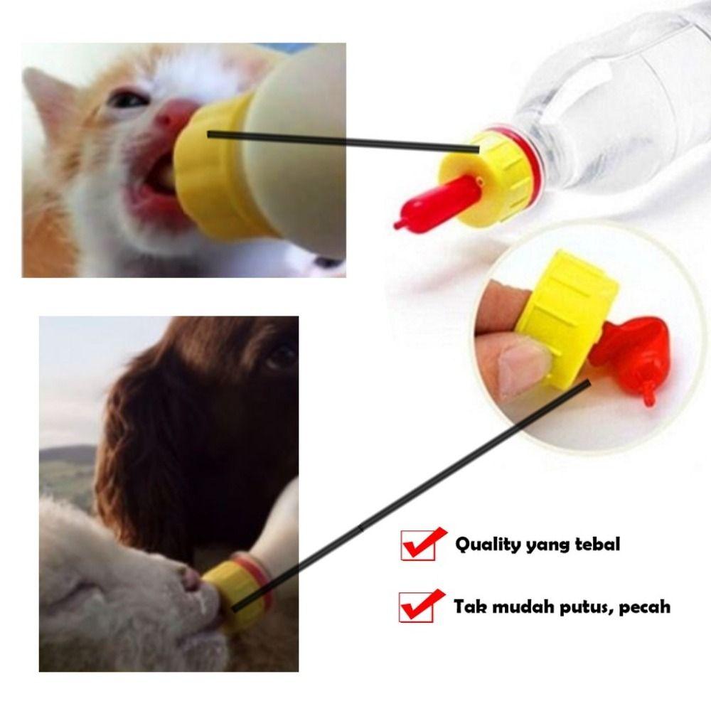 10 шт. прочный инструмент для кормления коров, теленка, ягненка, щенка, котенка, козы, овцы, соска-пустышка, навинчивающаяся на бутылочку, соска для кормления