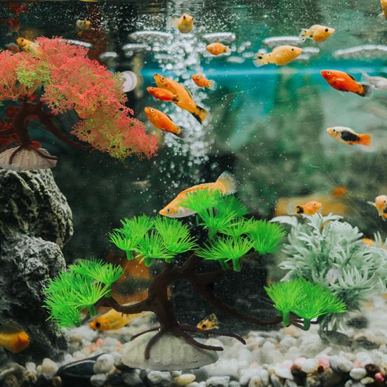Искусственные водные растения, реалистичные, не выцветающие, аквариум, ландшафтный дизайн, моделирование, поставка резервуара для растений