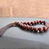 Beads Pendant Wood Decoration for Adults On Car Rear View 20mm Rosary Hanging Ornament Gears Shift Decor
