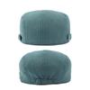 Синяя кепка с козырьком женская весна-осень однотонный берет британский винтажный кепка мужская хлопковая кепка-форвард