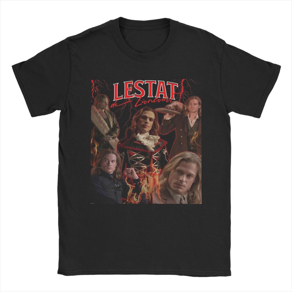The Vampire Lestat 2026 TV Series Tee Shirt for Unisex Women Graphic Printing T Shirts Cotton Clothing