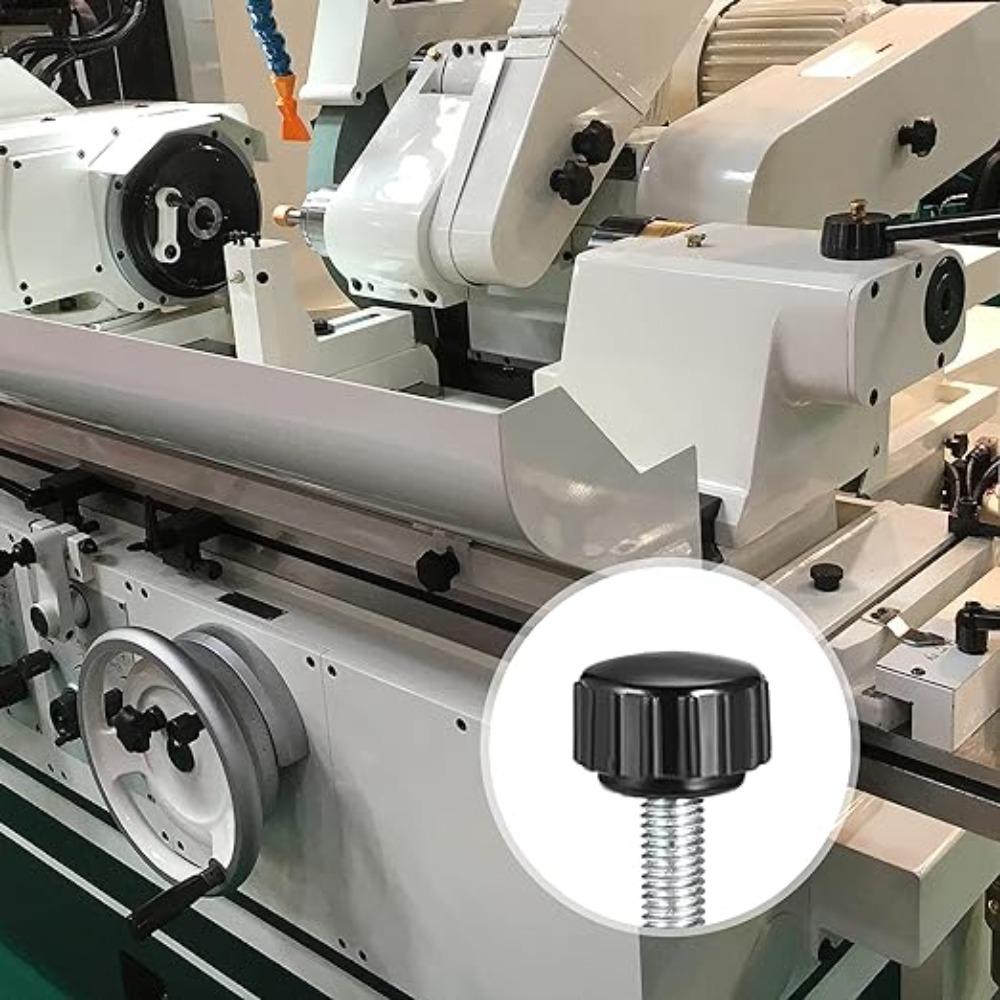 6 шт. черные винты с накатанной головкой, длина наружной резьбы, ручные болты, зажимные ручки, мебель