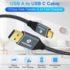 Thzzhnno USB C на USB Gen2 Передача данных Кабель USB Type C для iPhone Pro Кабель USB-A, 10 Гбит/с, 8 м, 3.1/USB 3.2 Кабель, 15/MacBook Pro/iPad