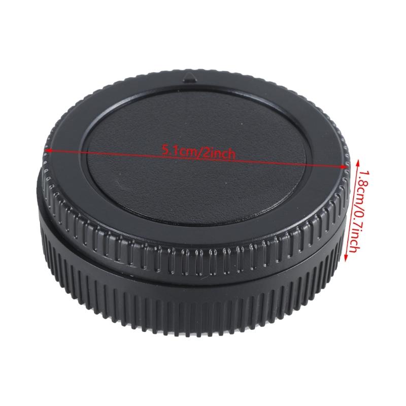 Camera Body Caps Rear Lens Cover For GH5S L GX9GX85 GF9GF7 GF10K Cameras Protective Body Cover Camera and Lens Accessory